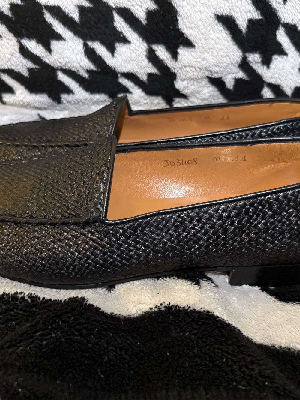 Ferragamo Mocha Woven Leather Slip-On Loafers